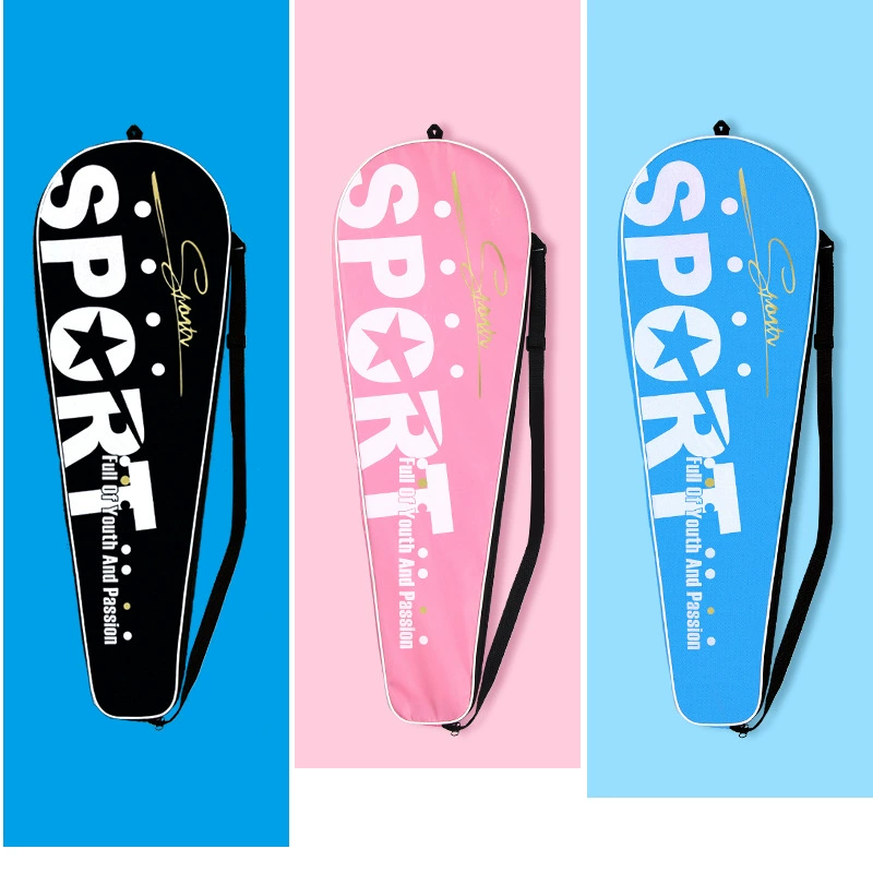 Сумка для бадминтона чехол на одно плечо водонепроницаемая оксфордская ткань трехслойный толстый большой одиночный 2 портативные сумки для хранения