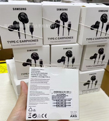 サムスン原装s21イヤホンakg重低音typec入耳式note10 + s20u s22u純正品を適用