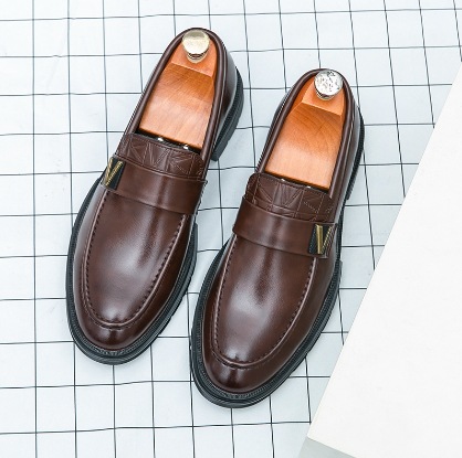 Doudou zapatos para hombres grandes nuevos zapatos de verano transpirables Lefour un pie de calzado de calzado de hombre de estilo coreano zapatos casuales