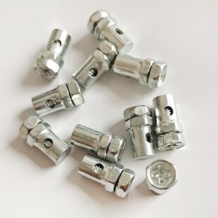 Throttle cable clamp steel wire fixed buckle fixing screw flameout cable adjustment holder clamp head live head