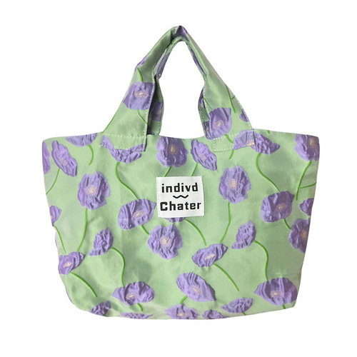 French-style niche red bow handbag  new girl princess cute temperament wind hand-held lunch bag