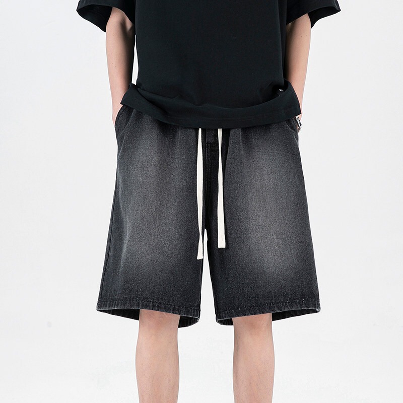 Shorts Men's Summer New American Style Ins Trendy Brand Loose Casual Jeans Fashionable Handsome Stylish Waist Pants Shorts Men's Summer New American Style Ins Trendy Brand Loose Casual Jeans Fashionable Handsome Stylish Waist Pants