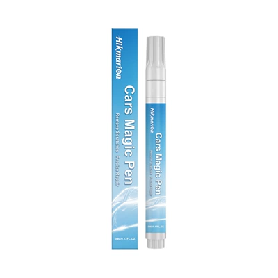 Cross-Border Foreign Trade Full English Version Hikmarion Car Light Scratch Repair Pen Paint Scratch Refurbishment Touch-Up Pen (Avtomobil boya qələmləri) - 5ml