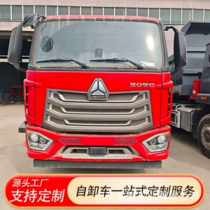 Howo Səkkiz Təkərli Damperli Yük Maşını, 371HP, Mühəndislik, Torpaq Daşıma