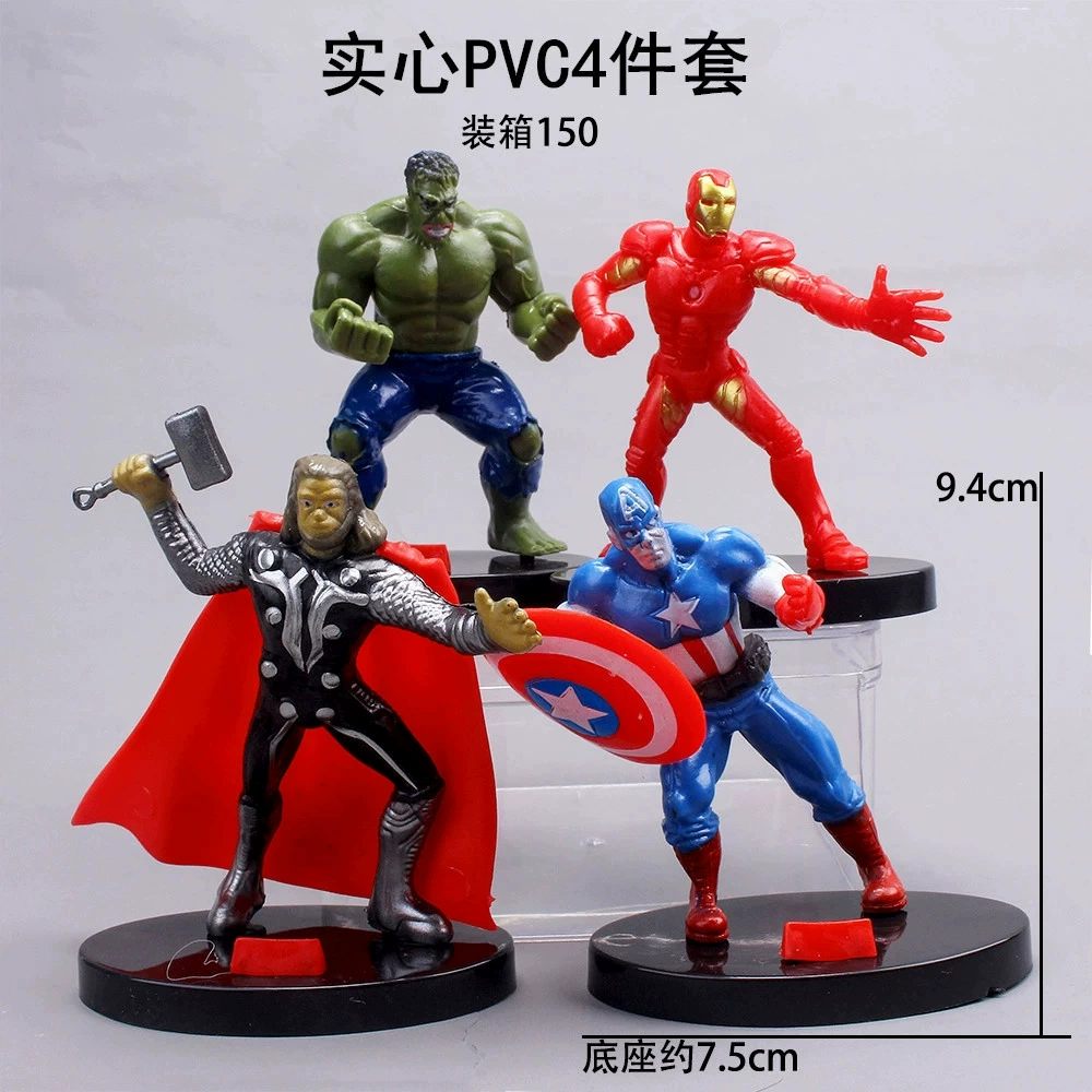 Фигура (Zhu Zhu) Капитан — крупная база PVC герой-модель, 4 стиля, десерт и настольное украшение