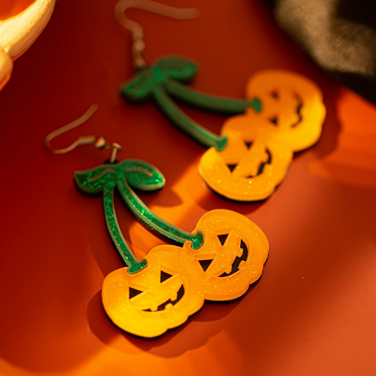 (Кросс-бордер торговля), аксессуар, изделия из акрила серьги оригинального дизайна, европейский стиль, хэллоуин