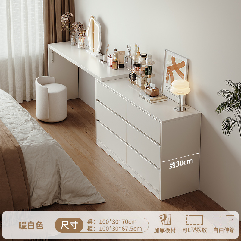 gabinete de lado de la cama gabinete bajo bastidor de piso para habitaciones domésticas contra la pared armario de almacenamiento espacio de hendidura estrecha utilizando armario de cola de cama largo image 14