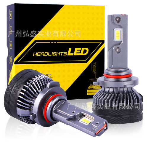 Tcyato Cross-Border Exclusive Supply T50 Single-Sided Dual Copper Tube 55W Decoding Car Led Headlight Bulb Ultra-Bright Strong Light