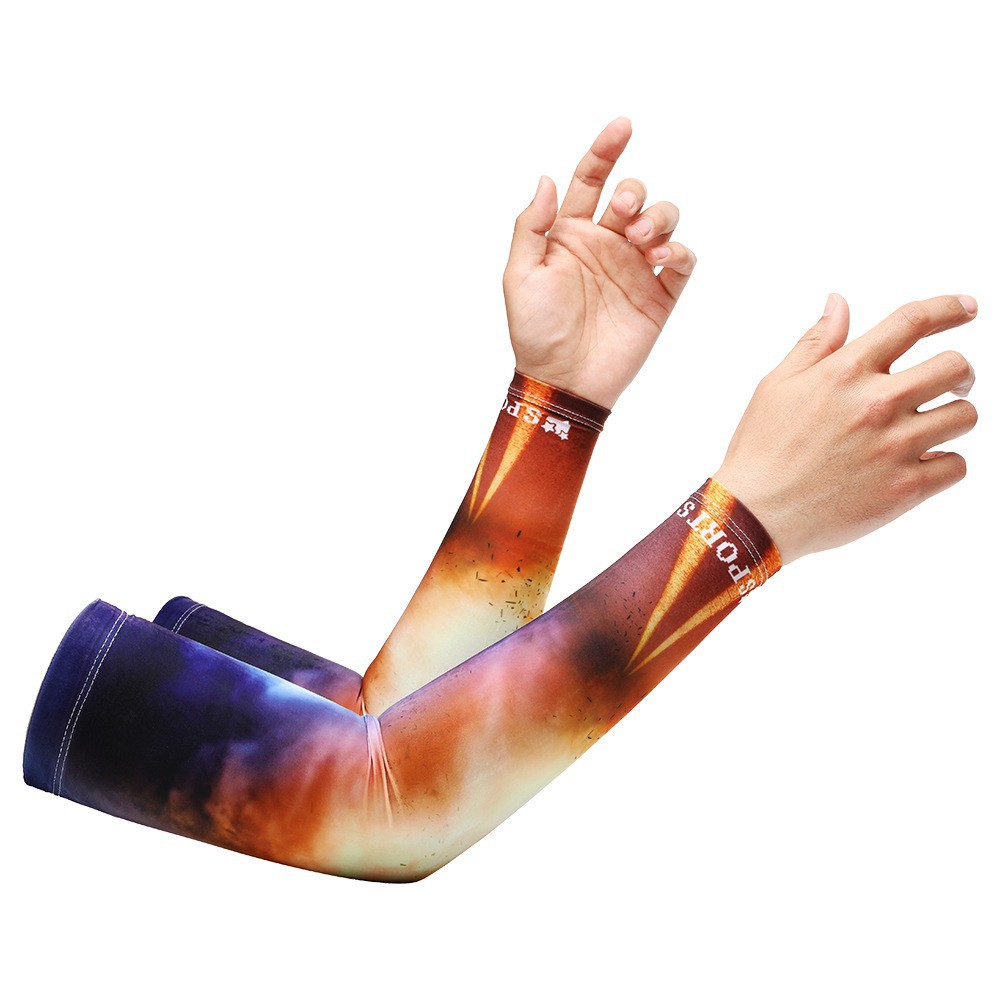 Manga de hielo de protección solar manga hombres y mujeres manga de mano de seda de hielo protección del brazo protección solar verano guantes delgados