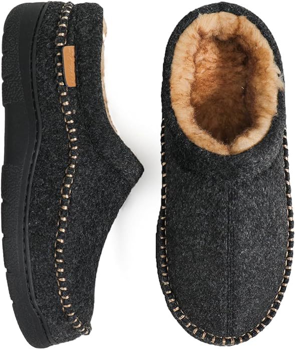 Cotone per uso domestico interno autunno inverno, caldo e antiscivolo con pantofole in cotone scamosciato per uomo in inverno_voghion.com
