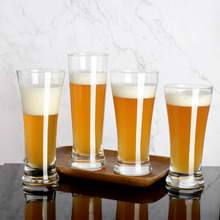 廠家批發直銷玻璃杯精釀啤酒杯喇叭口大肚杯德國啤酒杯logo批發