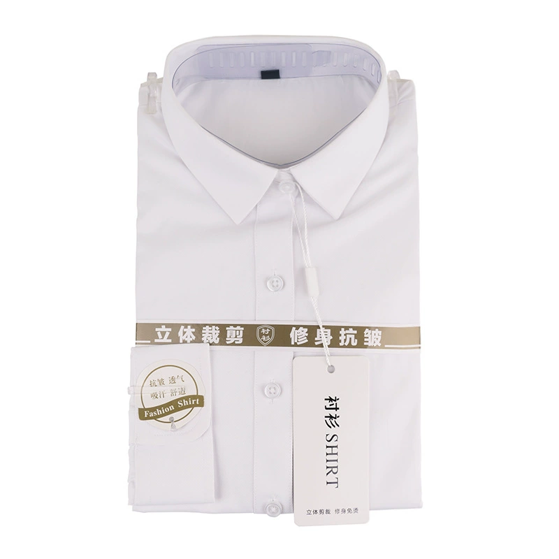 Transparent shirt PVC, adjustable plastic false collar, increased thickness