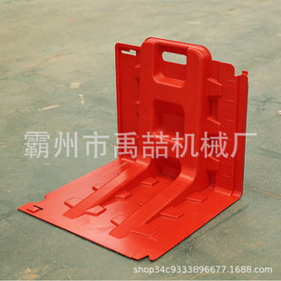 Flood control L-type water retaining plate Movable combined flood control plate Underground garage street water retaining plate