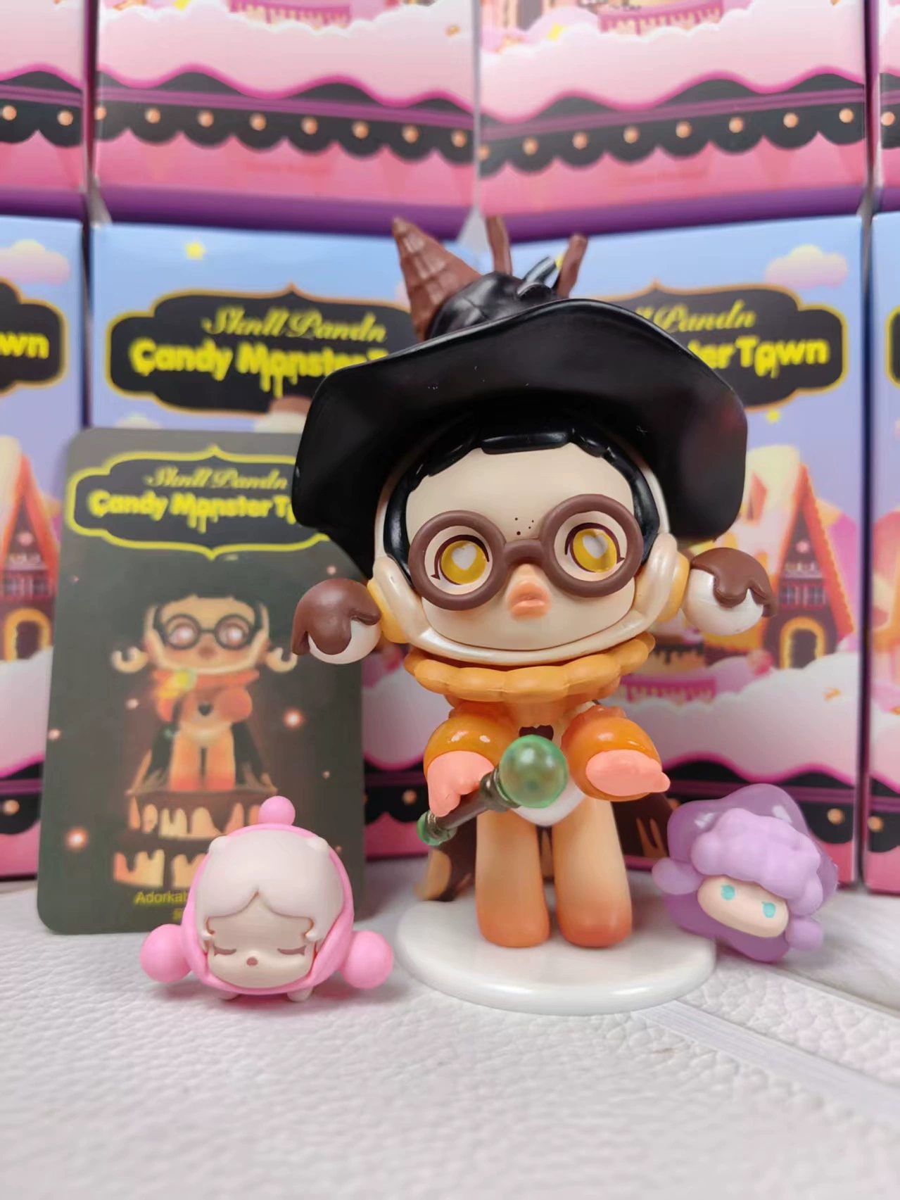 Материнская земля (Motherland) Серия Bubble Mart SKULLPANDA Candy Town Серия слепые коробки фигурки модные игрушки кукольные украшения