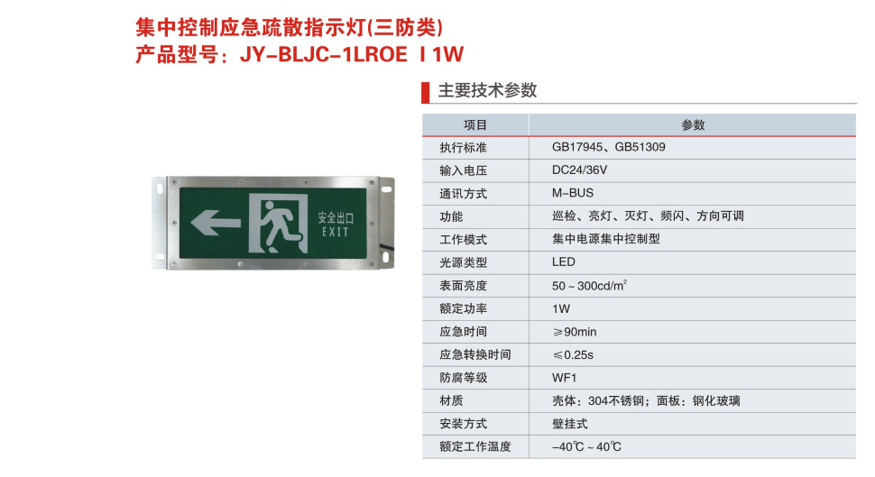 A型集中电源集中控制型防爆应急疏散指示灯 集电集控型消防应急灯