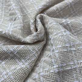 小香风布料粗纺花呢大衣外套金线小香风面料秋冬女装时尚毛呢面料