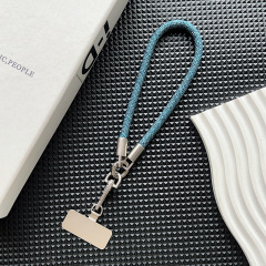 ハイエンドの短い手首の携帯電話のストラップは、屋外の転倒防止パッドのストラップを取り外すことができます。