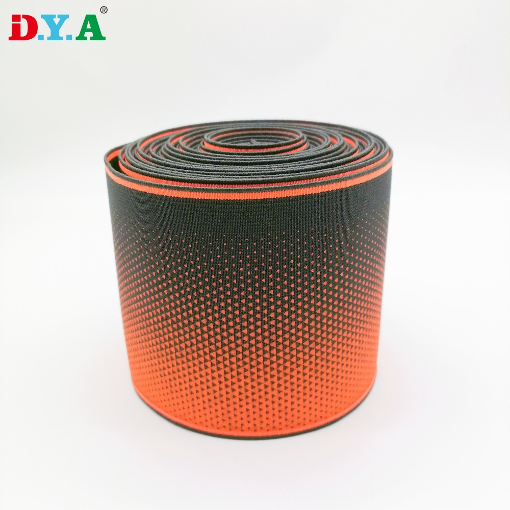 织带工厂高品质印花提花丝网印热转印印染各类箱包提花织带松紧带