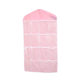 Transparent visual 16-grid storage hanging bag household supplies wardrobe hanging clothing underwear classification organizing bag