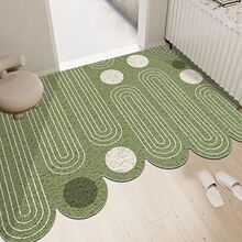 絲圈簡約異形地墊家用入戶門刮泥蹭土腳墊可剪裁耐磨門墊防污防滑