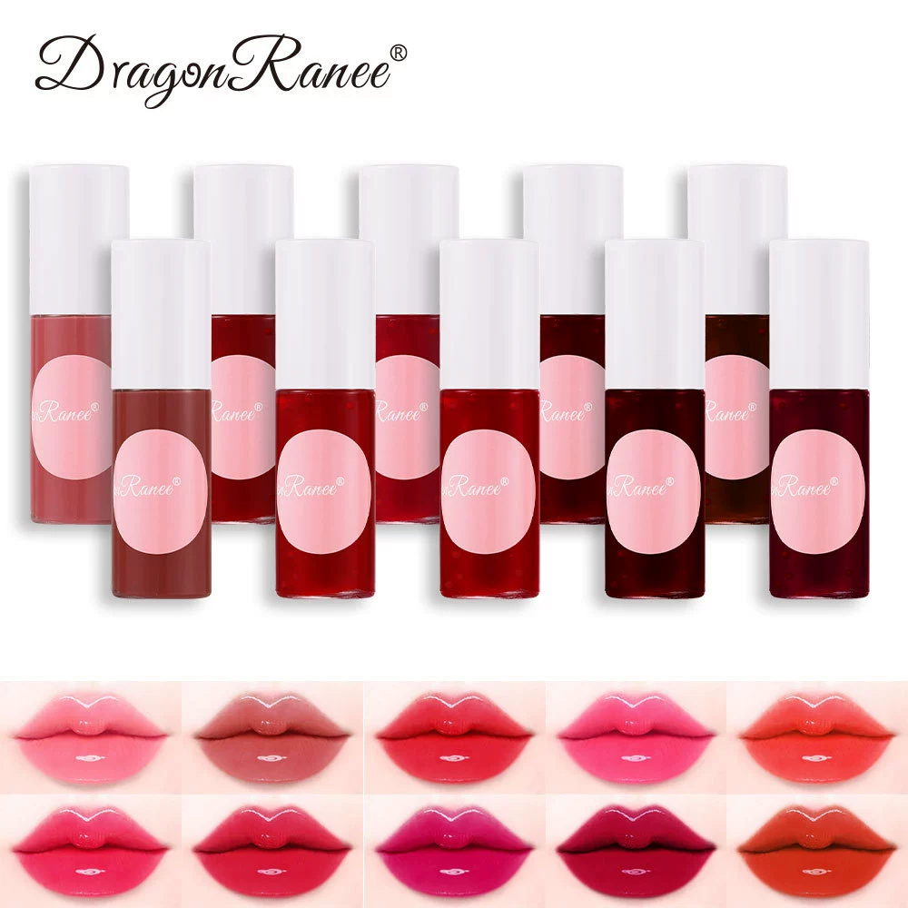 Блеск‑бальзам для губ (DragonRanee) DR156, увлажняющий глянцевый тинт, пробники