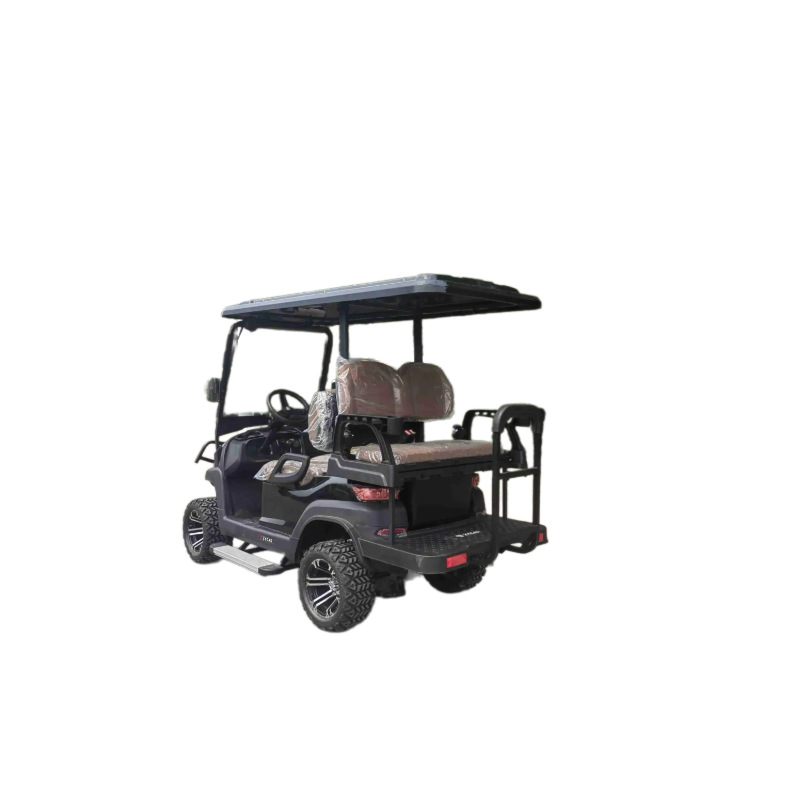 Zhongfeiyida Electric Golf Cart Sightseeing Vehicle Transportation Shuttle Reception Off-Road Camouflage Strong Climbing Ability