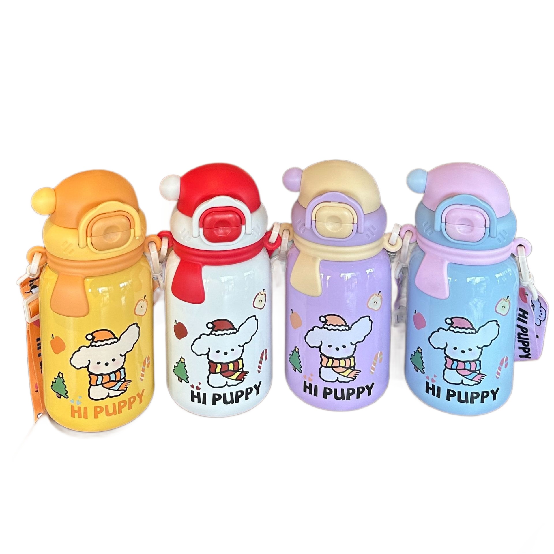 Invierno nuevo 316 de alto valor bonito taza de acero inoxidable taza de agua de chicas taza de paja de cuerda portátil al aire libre
