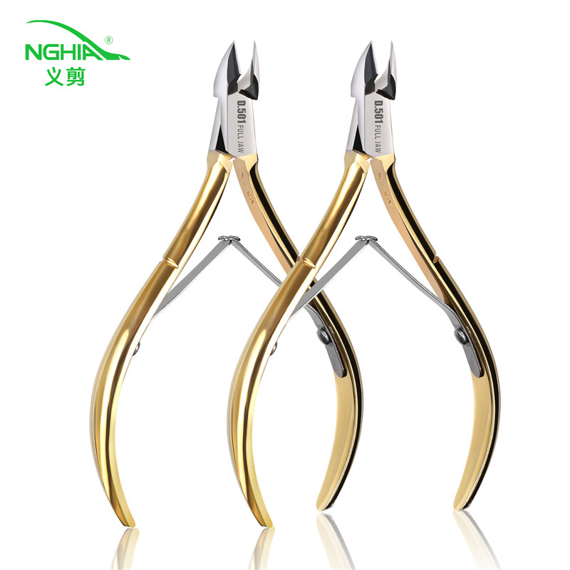 Productos genuinos tijeras Vietnam Yi D501 tijeras de piel muerta tijeras de pelar uñas herramienta de recorte de piel muerta alicates de piel muerta de acero inoxidable