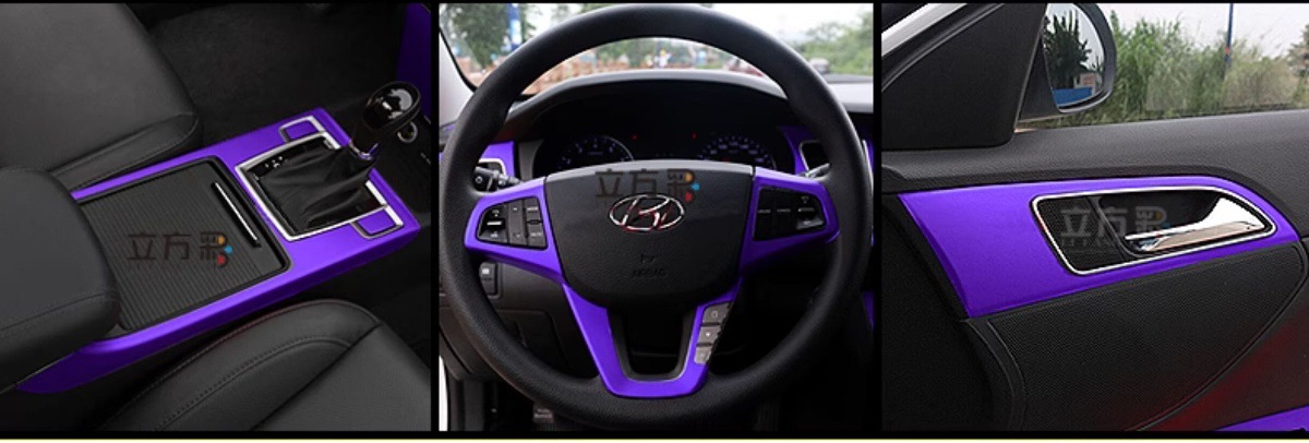 Car Color Changing Film Brushed Ice Film Interior Body Sticker Self-Adhesive Matte Protective Car Clothing Motorcycle Car Film
