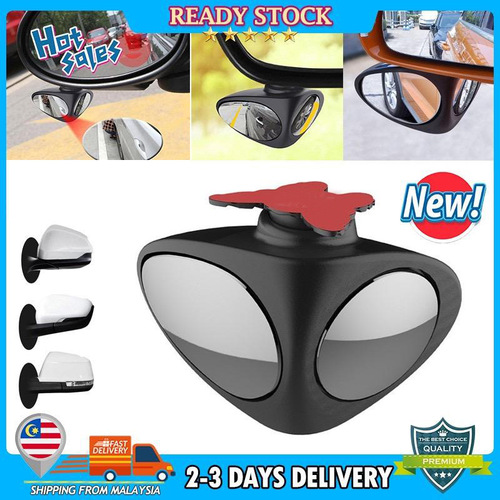 Cross-border new product car rearview mirror auxiliary small mirror vehicle large field of view blind spot backup mirror 360-degree wide-angle mirror
