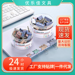 彩色长尾夹混合装办公用品金属燕尾夹学生文件票夹小夹子批发