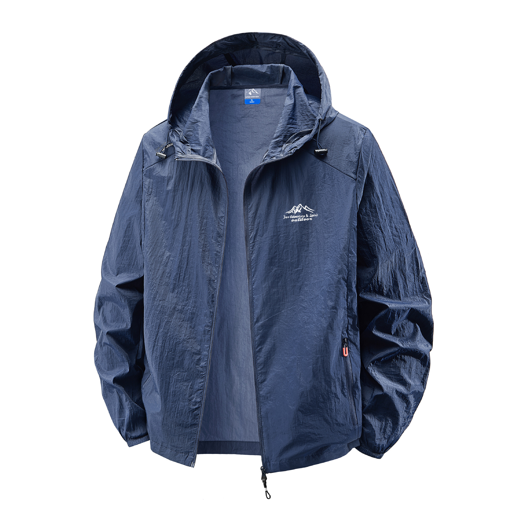 El puesto principal empuja spot 2025 ropa de protección solar para hombres chaqueta de verano piel fina ligera transpirable y protección UV pesca