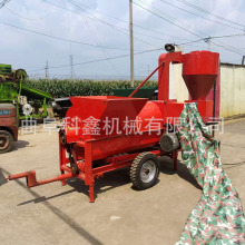 果子秧揉丝筛土粉碎机 养殖户用大型多功能除膜机 花生秧粉糠机