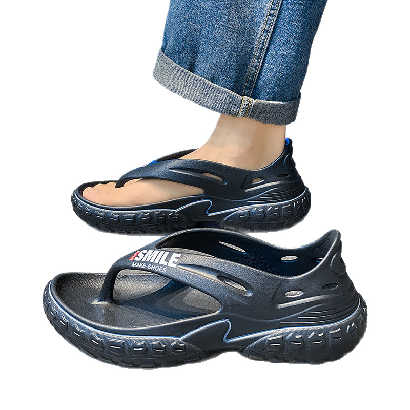 Zapatillas de varón transfronterizas de verano, neumáticos antideslizantes y desgaste, zapatillas deportivas para conducir, sandalias de playa vietnamitas