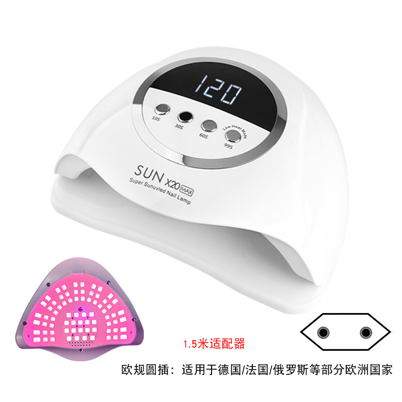 Lámpara de Fototerapia para Uñas SUNX5MAX, Lámpara Especial para Salón de Uñas, Lámpara de Curado de Uñas, Máquina de Fototerapia para Uñas