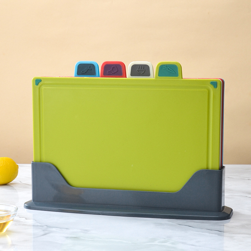 Classified Cutting Board Mildew-proof Kitchen Household suit Cutting Board Four-piece Baby Fruit Food Supplemented Chopping Board Plastic Cutting Board Classified Cutting Board Mildew-proof Kitchen Household suit Cutting Board Four-piece Baby Fruit Food Supplemented Chopping Board Plastic Cutting Board