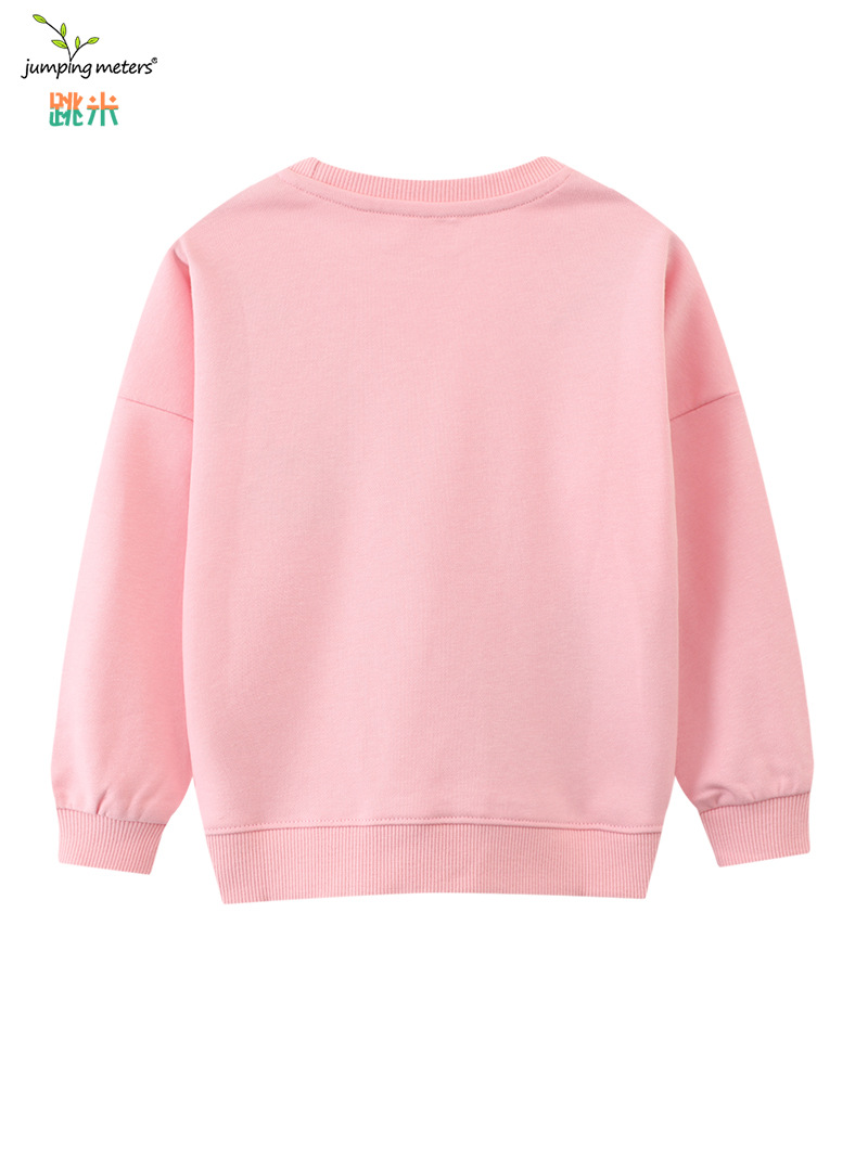 Sudaderas para niñas de primavera y otoño 2026, nueva ropa de otoño para niñas estilo europeo y americano, sudadera de manga larga con dibujos animados para niños, distribución de sudaderas.