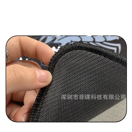 Vintage mouse pad wholesale mousepad non-slip oversized table pad broken Simea style keyboard pad lock edge table pad