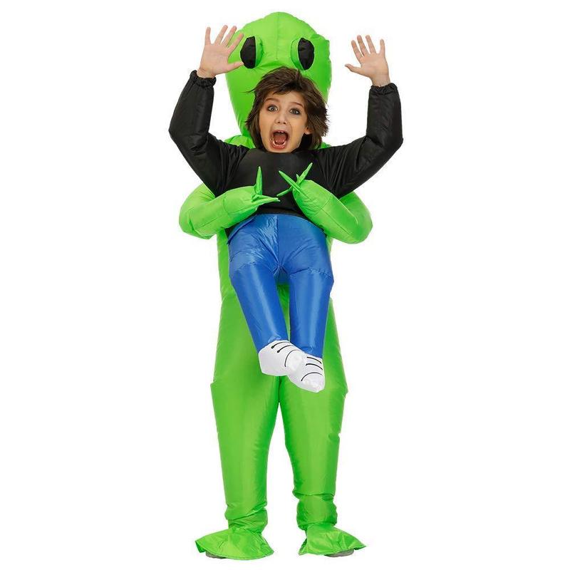 ハロウィーン宇宙人の空気入れ服の祝日の服装は怖い道具クリスマスcos服の服装が国境を越えて空気を入れる|undefined