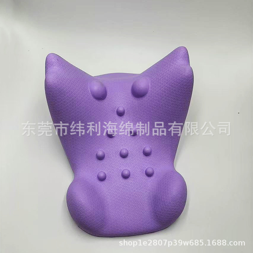 Подушка для шеи синяя