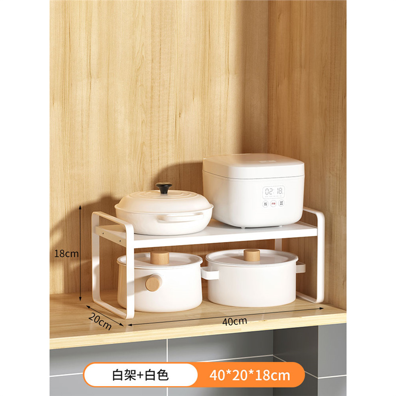 Organizador multinivel para encimera de cocina – para vasos, utensilios, con zona de drenaje