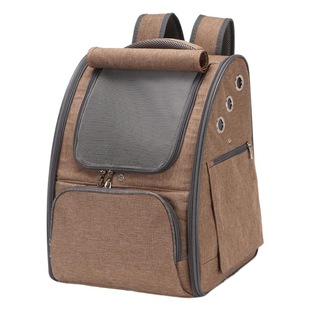 Factory Direct Pet bag dog cat folding bag breathable pet backpack hidden pet box