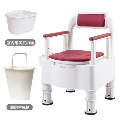 Ancianos cama familiar inodoro anciano inodoro mujeres embarazadas Silla de baño cama de enfermería inodoro desodorante