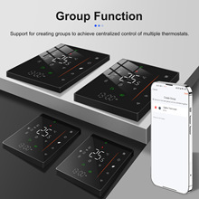 zigbee智能家居水地暖温控器app遥控语音定时可编程电地暖壁炉