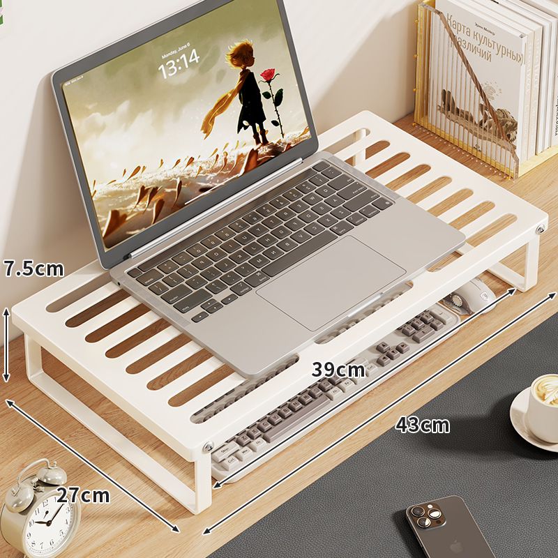 Soporte de Enfriamiento para Laptop, Base Elevada, para Escritorio y Hogar