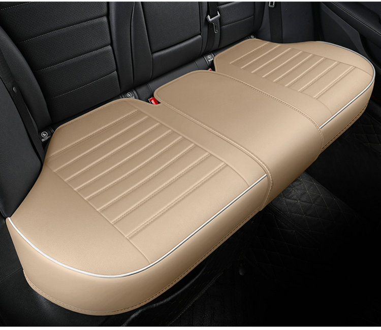 Daifa wholesale perforated full leather all-inclusive non-backrest monolithic car seat cushion four seasons universal rear seat cover seat cushion