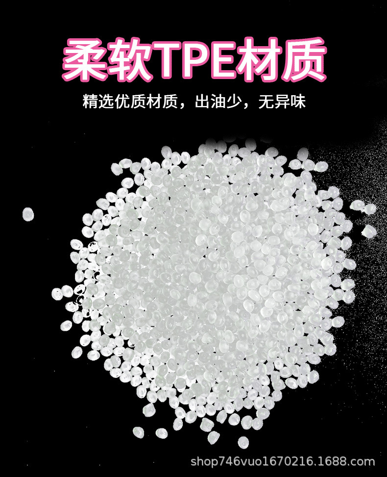 Crystal Clear Dual-Entry TPE Butt Masturbator, 2.1 lb Realistic Adult Toy — detail image 7