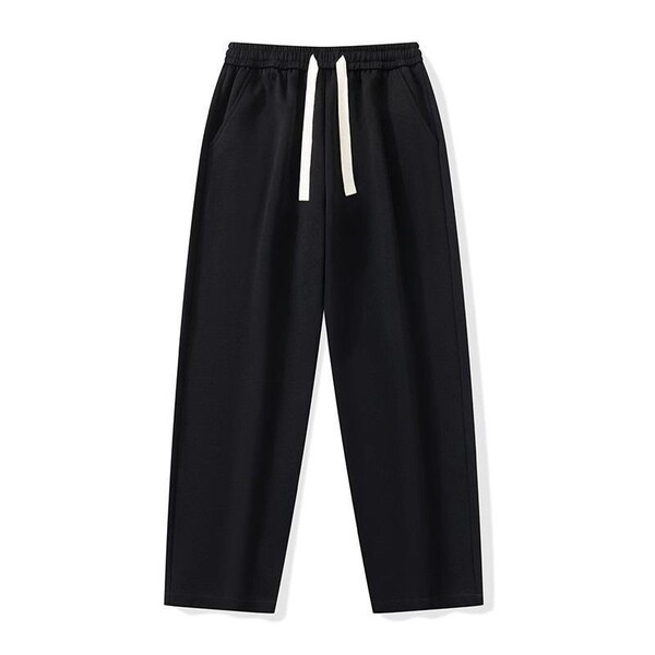 Trend sports solid color universal men's elite casual trousers