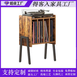 CD唱片收纳架木质沙发边几边柜卧室家具床头桌收纳柜杂志架简约书