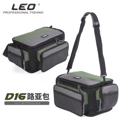 27993 【D16双色方形路亚包】渔轮配件渔具包跨境